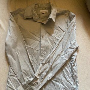 Calvin Klein men's button down shirt